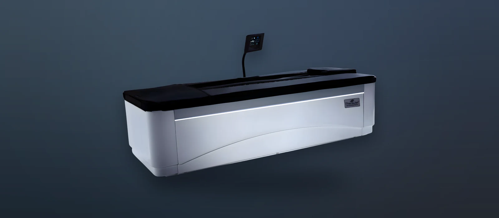 TheraJet dry hydrotherapy massage table at Chiropractic Health Center